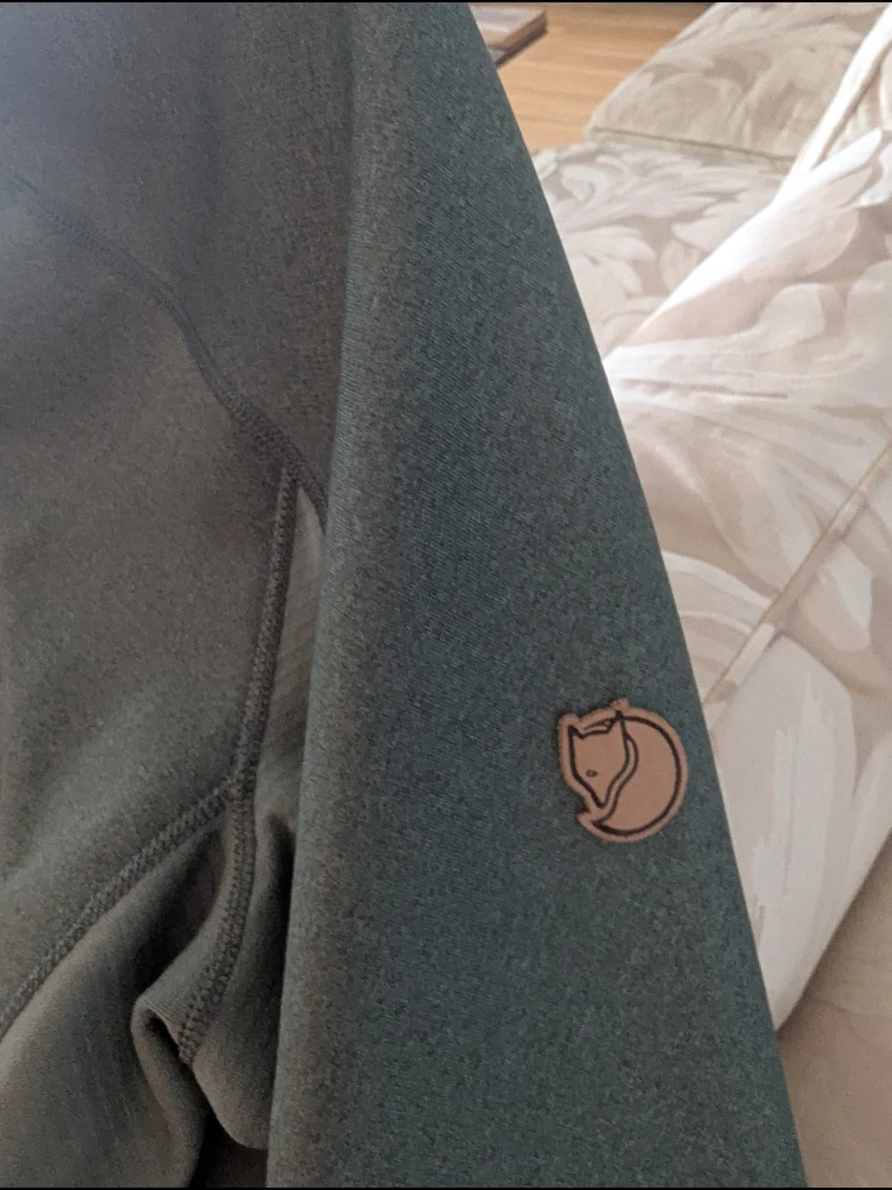 Fjallraven Women's Abisko Trail Fleece, Patina Green, XL (or looser Medium) - Picture 3 of 11
